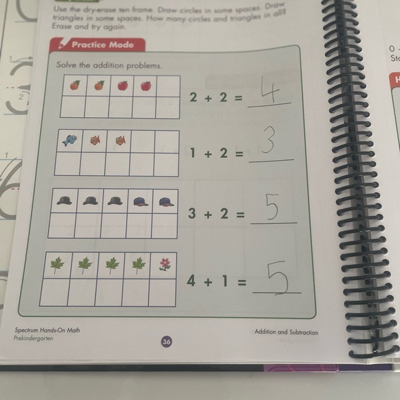 Spectrum Hands-On Math Kit - Picture 3 of 5